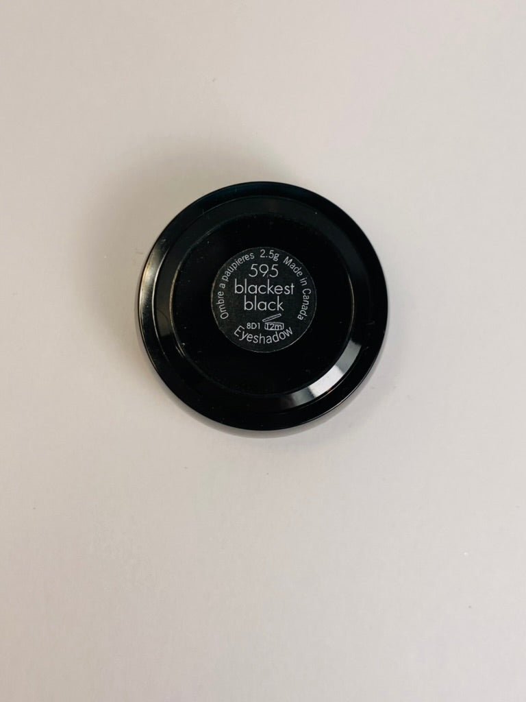 Spa One Eyeshadow Blackest Black 595